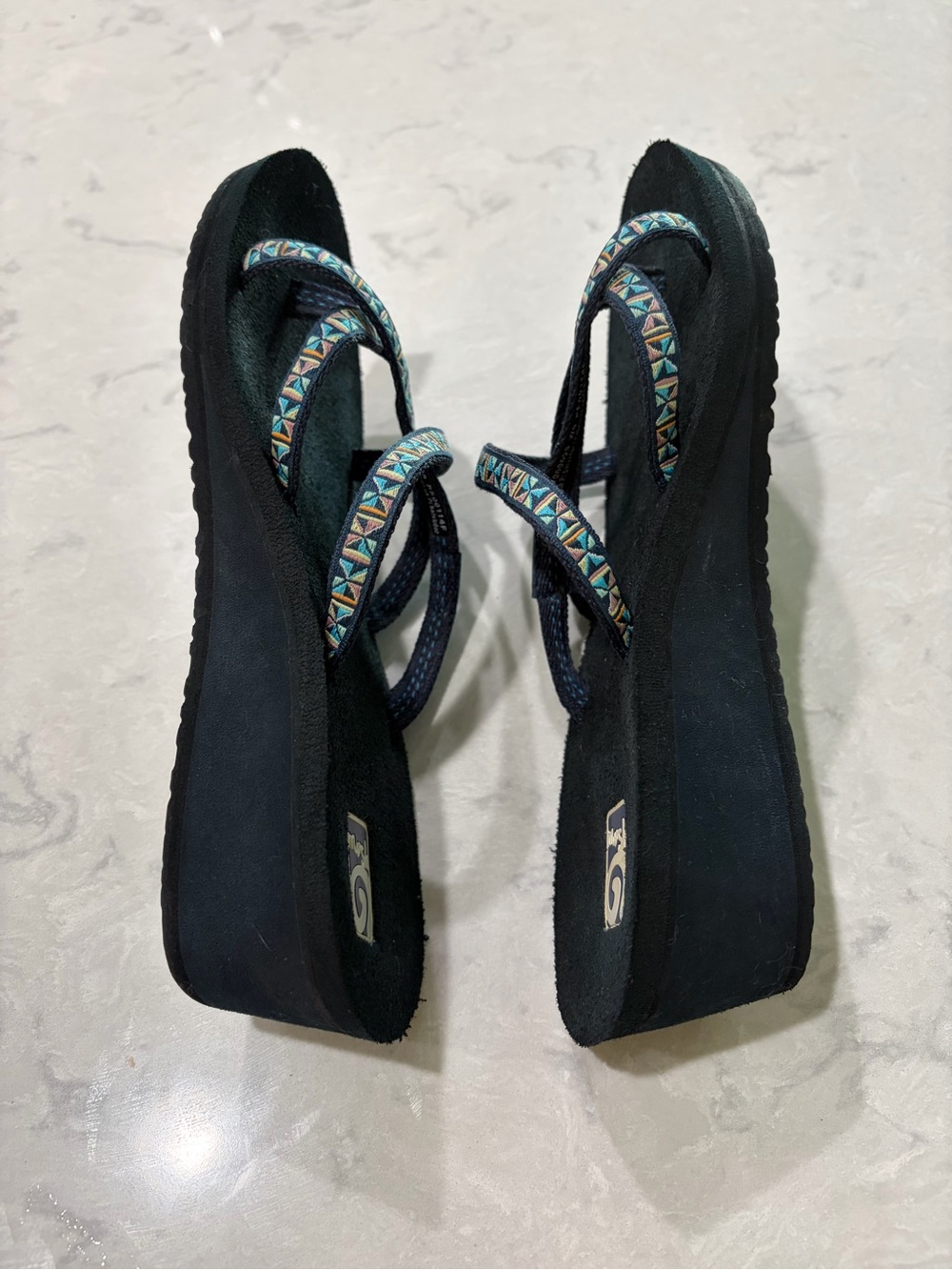 Teva Mush Madalyn Wedge Ola 2 Size 9 - Picture 3 of 6